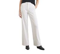 Weite Jeans MARC O'POLO, Damen, Gr. 32, Länge 32, weiß, Denim/Jeans, Obermaterial: 80% Baumwolle, 15% Lyocell, 3% Elastomultiester, 2% Elasthan, casual, Jeans, Model Luma wide (39832422-32) weiß