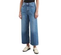 Weite Jeans MARC O'POLO "im Culotte-Stil", Damen, Gr. 31, Normalgrößen, m044, Obermaterial: 76% Lyocell, 24% Baumwolle, unifarben, weit knöchelfrei, Jeans (57763251-31) m044