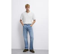 Weite Jeans MAVI "LISBON", Herren, Gr. 32, Länge 30, blau (lt blau street), 100% Baumwolle, weit normal, Jeans, Loose Straight Jeans (51029424-32) lt blau street