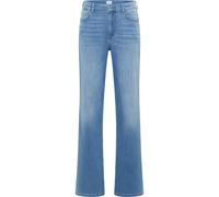 Weite Jeans MUSTANG "Madison Wide", Damen, Gr. 31, Länge 30, medium middle, Denim/Jeans, Obermaterial: 78% Baumwolle, 10% Lyocell, 9% Elastomultiester, 3% Elasthan, unifarben, weit knöchellang, Jeans,