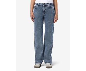 Weite Jeans NOISY MAY "NMYOLANDA NW WIDE JEANS AZ358MB FWD NOOS", Damen, Gr. 29, Länge 32, blau (medium blau denim), Denim/Jeans, Obermaterial: 99% Baumwolle, 1% Elasthan, unifarben, Jeans (98966811-2