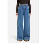 Weite Jeans SMITH & SOUL, Damen, Gr. 28, blau (light denim), Denim/Jeans, Material: 98% Baumwolle, 2% Elasthan, unifarben, regular fit, Jeans, mit Elastikbund (76910549-28) light denim
