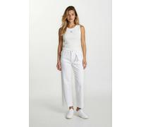 Weite Jeans SMITH & SOUL, Damen, Gr. 32, weiß, Web, Material: 100% Baumwolle, unifarben, weit, Jeans, aus Baumwolle (94282655-32) weiß