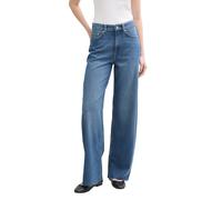 TOM TAILOR Denim Damen 1045649 Wide Leg Jeans, 10113-Clean Mid Stone Blue Denim, XXL