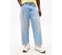 Weite Jeans TOMMY JEANS "THEO BAGGY", Herren, Gr. 34, N-Gr, blau (denim light), Denim/Jeans, Obermaterial: 81% Baumwolle, 18% Lyocell, 1% Elasthan, loose fit, Jeans, loose fit (67397213-34) denim ligh