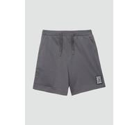 Weite Jersey-Bermuda mit verstellbarem Bund 128 grau 2163734.9450.128