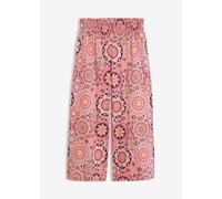 Weite Jersey-Culotte mit breitem Smockbund, 7/8-Länge 48/50 (XL)