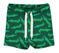 Weite Jersey Shorts Krokodile grün 98