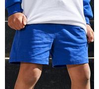 Weite Jersey Shorts uni blau 128