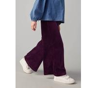Weite Mädchen Cordhose, Bundweite verstellbar pflaume Gr. 98/104 von vertbaudet