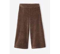 Weite Mädchen Cordhose, Bundweite verstellbar schokolade Gr. 98/104 von Vertbaudet