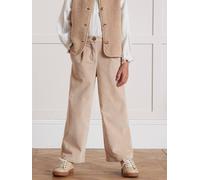 Weite Mädchen Cordhose CYRILLUS beige Gr. 128