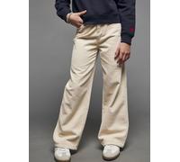 Weite Mädchen Cordhose JONEN wollweiß Gr. 134