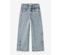 Weite Mädchen Jeans mit Destroyed-Details NKFBELLA NAME IT gebleicht Gr. 158