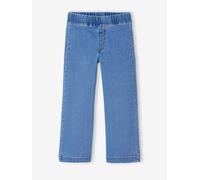 Weite Mädchen Jeggings BASIC blau Gr. 122 von vertbaudet