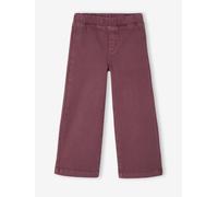 Weite Mädchen Treggings BASIC dunkelviolett Gr. 98/104 von Vertbaudet