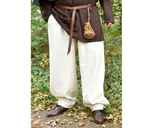 Weite Mittelalter-Hose Hermann, natur, Gr. S