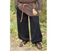 Weite Mittelalter-Hose Hermann, schwarz, Gr. S