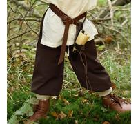 Weite Mittelalterliche Kinderhose Thore, braun