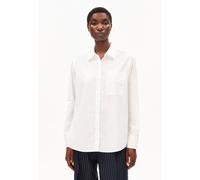 WEITE POPLIN BLUSE | 100% Bio-Baumwolle - weiss (XS)