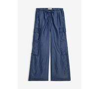 Weite Schlupfhose aus fließendem Lyocell 44