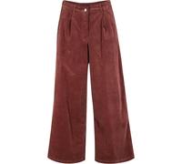 Weite Stretchcord-Culotte mit High-Waist-Bequembund, 7/8-Länge 48