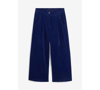 Weite Stretchcord-Culotte mit High-Waist-Bequembund, 7/8-Länge 54