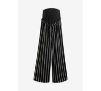 Weite Umstandshose aus Viscose-Crepe 36