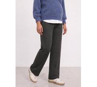 Weite Umstandshose mit Stretch-Einsatz, gerade Passform grau Gr. 32/34 von Vertbaudet