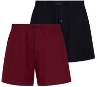 Weiter Boxer BRUNO BANANI "Loose Fit", Jungen, Gr. 3XL, rot (protweinrot), Obermaterial: 100% Baumwolle, körpernah, Unterhosen, mit Knopfleiste (27403767-XXXL) protweinrot