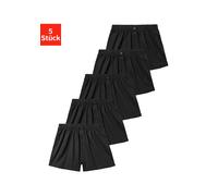 HIS JEANS Herren Boxershorts dunkelbraun, Größe 4, 342723 Dunkelbraun S