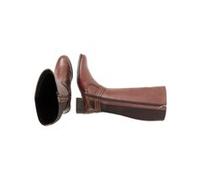 Weitschaftstiefel SHEEGO, Damen, Gr. 41, XXL-Schaft, braun (dunkelbraun), Glattleder, Leder, Schuhe Weitschaftstiefel (16267818-41) dunkelbraun