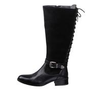 Weitschaftstiefel SHEEGO BY JOE BROWNS, Damen, Gr. 44, schwarz, Leder, Schuhe (86555407-44) schwarz