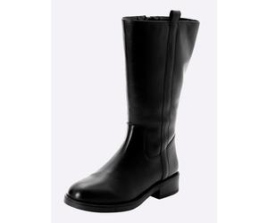 Weitschaftstiefel SHEEGO, Damen, Gr. 39, XL-Schaft, schwarz, Leder, Schuhe Weitschaftstiefel (50578818-39) schwarz