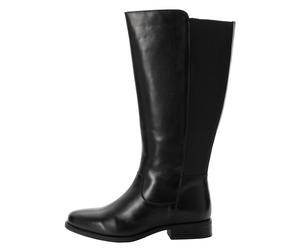 Weitschaftstiefel SHEEGO, Damen, Gr. 41, XXL-Schaft, schwarz, Glattleder, Leder, Schuhe Weitschaftstiefel (16624269-41) schwarz