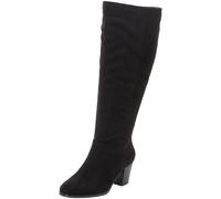 Weitschaftstiefel SHEEGO, Damen, Gr. 44, XXL-Schaft, schwarz, Lederimitat, Polyester, Schuhe Weitschaftstiefel (44312947-44) schwarz