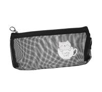 WEKADRIN 1stück Transparenter Mesh Federmäppchen Stift Organizer Für Schule Vielseitige Schreibwaren Aufbewahrungstasche Für Schüler Und Bürobedarf