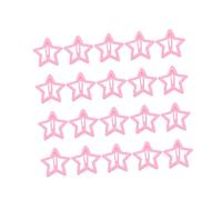 WEKADRIN 40 Stück Metall Haarspangen mit Stern Kleine Haarclips für Damen und Mädchen Seitliche Haarspangen zum Fixieren von Pony Dekorative Haaraccessoires für Alltag und Party