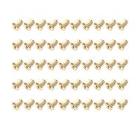 WEKAMOS 100 Stück Kupfer Ohrringverschluss Ohrstecker Stopper Sicherer Halt für DIY Schmuckherstellung Leicht Langlebig Geeignet für Creolen Hänger und Ohrhänger