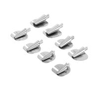 WEKAMOS 8 Stück Teiliges Nähfuß Set Rolled Hemmer Fuß für Industrie Alte Nähmaschinen Langlebige Nähfüße für Rollsaum Vielseitig Einsetzbar für Anfänger und Profis