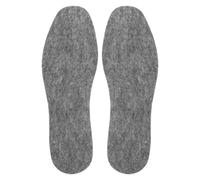 WEKAMOS Bequeme Schuheinlagen Innensohlen Für Winterstiefel Woll Einlegesohlen Damenstiefel Einlegesohlen Winterstiefel Wollpolster Grau