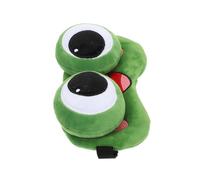 WEKAMOS Gel Augenschutzmaske Frosch Motiv Weiche Schlafmaske Mit Gelkühlelement Lichtundurchlässige Augenabdeckung Für Reisen Nickerchen Und Erholung