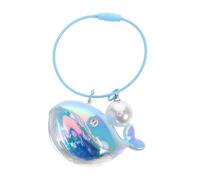 WEKAMOS Kreativer Wal Schlüsselanhänger Blau Rucksack Accessoire Formbeständig Niedlich Geschenk Für Paare Und Freunde