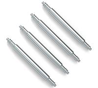 Wellfit Uhrenstifte, 1,8 mm dick, robuster Federsteg, 4 Stück, Edelstahl-Uhrenarmbandstifte, 26 mm