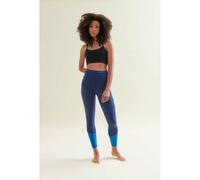 Wellicious Easy Colour Block Leggings - Deep Night Blue/Shoreline Blue XS