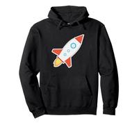 Weltraumrakete für Kinder - Erde, Mond Landung Planeten Astronaut Pullover Hoodie