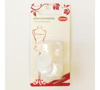 Wenco Kunststoffknöpfe sortiert 15 Stück perle