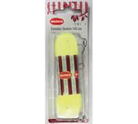 Wenco Schnürsenkel 1 Paar Flach neon orange 140cm