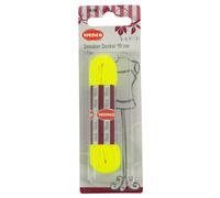 Wenco Schnürsenkel flach Neon Gelb1 Paar 90cm