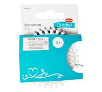 Wenco Sternzwirn 2x 20 weiß/marine (3,72 € pro 100 m)